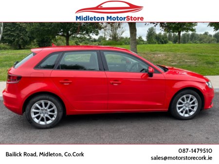 2014 Audi A3 1.6 TDI SPORTBACK SE 108BHP 5DR €12,900