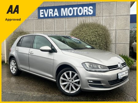 2014 Volkswagen Golf HIGHLINE AUTOMATIC 1.4 PETROL //VERY LOW MILES//REVERSE CAMERA//ADAPTIVE CRUISE CONTROL//