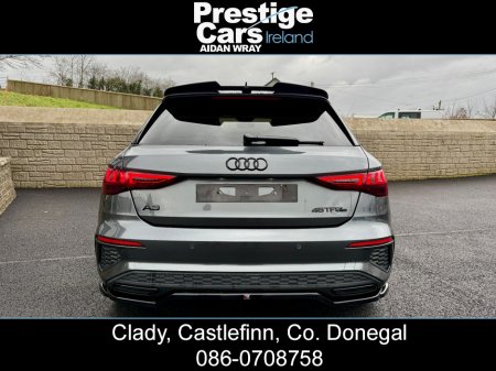 2022 Audi A3 1.4 45 TFSI E S LINE COMPETITION SPORTBACK BLACK EDITION,BODY KIT,DAYTONA GREY,XENON LIGHTS,AMBIENT LIGHTING,VIRTUAL COCKPIT,LEATHER,APPLE CAR PLAY,ONE OWNER,FULL AUDI HISTORY,HIGH SPEC €28,000 thumbnail