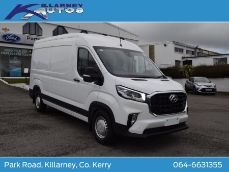 2026 Maxus Deliver 9 LWB 2.0TDCi 150BHP Price is plus vat.