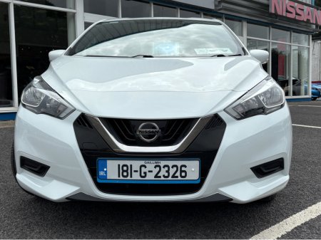 2018 Nissan Micra 1.0 SV 4DR  ** 24 MONTH AA WARRANTY AVAILABLE ** €12,500