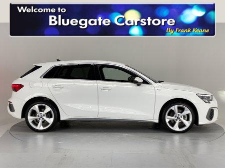 2024 Audi A3 S LINE 40 TFSI E**APPLE CAR PLAY**TOUCH SCREEN MEDIA**DIGITAL DASH**LEATHER SEATS**DUAL CLIMATE**MULTIFUNCTIONAL STEERING WHEEL**CRUISE CONTROL**DRIVE MODES**PARKING SENSORS** €34,995