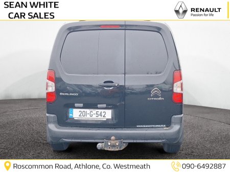 2020 Citroen Berlingo ENT 1.5 BLUE HDI 75 650 650KG M 3DR €14,000 thumbnail