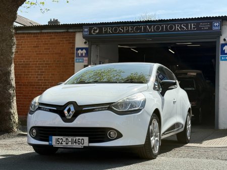 2015 Renault Clio 1.2 Dynamique, Only 96kms! New Nct 04/2027, Tax 06/2026, Bluetooth, Sat Nav, Cruise Control, A/C, Alloys, 5 Door, Service & Warranty Included, SIMI Dealer,