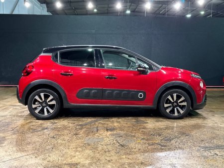 2019 Citroen C3 1.2 AUTOMATIC - RED/BLACK TWO TONE - FACTORY ALLOYS - REVERSE CAMERA - MULTI FUNCTION STEERING WHEEL - CRUISE CONTROL €12,950