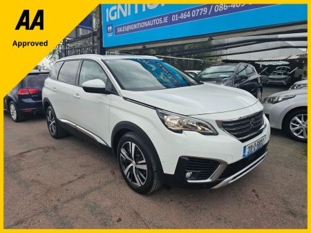 2020 Peugeot 5008 1.2 PETROL, ALLURE MODEL, LOW MILEAGE, FINANCE, WARRANTY, NEW NCT, 5 STAR REVIEWS