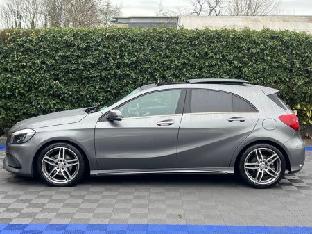 2017 Mercedes-Benz A Class A180 AMG-LINE 1.6 AUTO // OPENING PAN ROOF // LEATHER HEATED AMG-LINE SEATS // ADAPTIVE CRUISE CONTROL €20,950 thumbnail