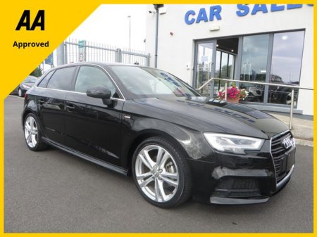 2018 Audi A3 1.4 TFSi S-Line Auto / Low Kilometers / €22,950 thumbnail