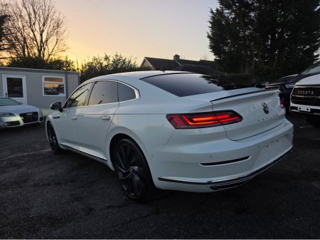 2018 Volkswagen Arteon 2.0 TSI R LINE EDITION 280BHP VIRTUAL DASH FULL LEATHER HEATED ELECTRIC SEATS SAT NAV CARPLAY ANDROID AUTO BLIND SPORT PARKING SENSORS SELF PARKING ASSIST 360 CAMERA €29,500 thumbnail
