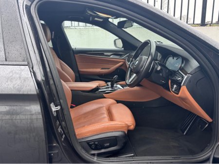 2017 BMW 5 Series 520D M SPORT DIESEL // TAN LEATHER /// HIGH SPEC €20,995 thumbnail