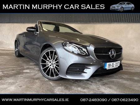 2019 Mercedes-Benz E Class E220 D AMG LINE 4MATIC SOFT TOP CABRIOLET €37,950 thumbnail
