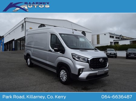 2025 Maxus Deliver 9 LWB Med Roof FWD LUX 2.0TDCi 150BHP Price plus 23% vat €33,228