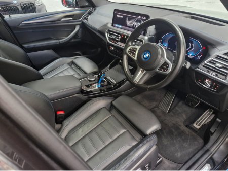 2022 BMW iX3 222 IX3 M SPORT PRO (HIGH SPEC) VIS PACK+LASER-  COMFORT PACK PLUS- DRIVER ASSISTANT PROF- PARKING ASSIST PLUS- TECHNOLOGY PACK PLUS - HARMON KARDON - ACTIVE CRUISE CONTROL -- HARMON KARDON - HEADS UP €36,995 thumbnail