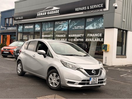 2017 Nissan Note 1.2 E12 5DR AUTO DBA-E12