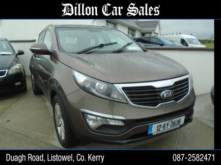 2012 Kia Sportage 2 2WD 113BHP 5DR €6,500