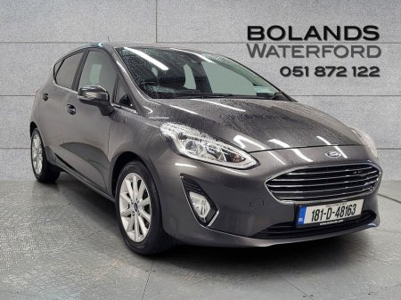 2018 Ford Fiesta 1.0T EcoBoost 100 PS Titanium €10,975
