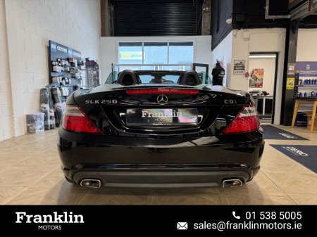 2013 Mercedes-Benz SLK Class 250 CDI BLUE  AMG SPORT 2DR A AUTO €15,995
