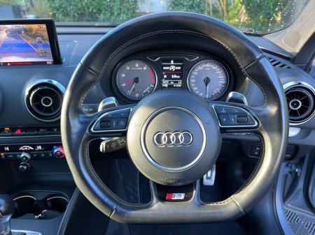 2015 Audi S3 QUATTRO 2.0 TFSI AUTO // OPENING PAN ROOF // LEATHER HEATED POWERED SPORT SEATS // 300 BHP €23,900 thumbnail
