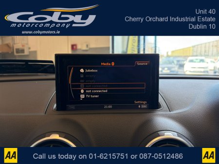 2014 Audi A3 Saloon 1.4 Auto 4dr Saloon. Stunning Car with, 2 Keys, New NCT. Alloy Wheels, Digital Dash, Dual Climate, Cruise, MFSW, Reverse Camera, Sat Nav, Bluetooth, Paddle Shift & more. €12,950 thumbnail