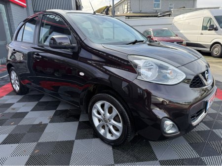 2015 Nissan Micra 1.2 4DR 5DR, CRUISE CONTROL , UPGRADE ALLOYS & REAR SPOILER , FRESH SERVICE & NEW FULL NCT , FREE NATIONWIDE DELIVERY , TRADE INS ACCEPTED , WARRANTY INCLUDED IN PRICE. €7,950 thumbnail