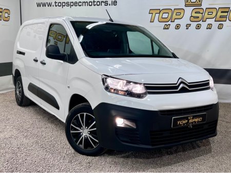 2021 Citroen Berlingo 1.6Hdi 3 Seater enterprise LWB NO VAT €10,600
