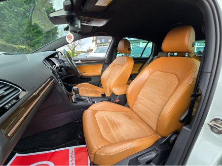 2014 Volkswagen Golf (142) SPECIAL TAN LEATHER SEATS  HIGH-LINE EDITION REV-CAMERA HI-SPEC STUNNING CAR €14,450 thumbnail