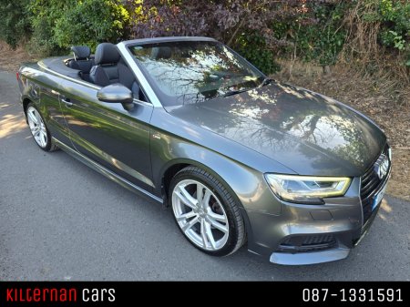 2017 Audi A3 CABRIOLET 2.0 S LINE TDI 148 148BHP 2DR €17,999