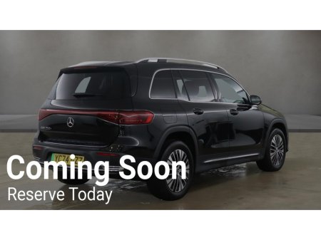 2024 Mercedes-Benz EQB 250+ SPORT EXECUTIVE (7 SEATER / 70.5KWH BATTERY) AUTOMATIC **ONE OWNER / APPLE CARPLAY / BLIND SPOT ASSIST / CRUISE CONTROL / FULL BLACK LEATHER / HEATED FRONT SEATS / SAT NAV / REVERSE CAMERA** €41,900 thumbnail