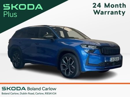 2025 Skoda Kodiaq 2.0TDI DSG SPORTLINE *4.9% APR* €135 PER WEEK ON PCP