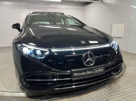2022 Mercedes-Benz EQS 350 AMG - 20 Inch Alloys - Panoramic Sunroof - Reversing Camera - Ambient Lighting - Sat Nav - Electric Heated Seats - Keyless Start - Apple CarPlay/Android Auto - €64,950 or €65,900 with Supagard Veh €64,950 thumbnail