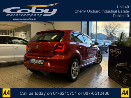 2016 Volkswagen Polo HIGHLINE 1.0 TSI AUTO 5DR. New NCT done before collection. Alloy Wheels, Half Leather, Reverse Cam, Dual Climate, Parking Sensors, Cruise Control, Mirror Link, MFSW, Bluetooth, Full Electrics and more €11,950 thumbnail