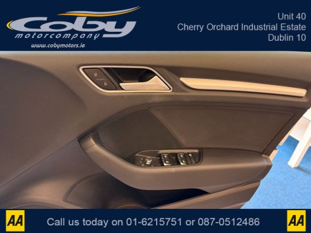 2015 Audi A3 1.4 Petrol Auto Saloon 4DR. New NCT done before collection, Reverse Camera, Dual Climate Control, MFSW, Cruise Control, Sat Nav, Handsfree, Parking Sensors, Paddle Shift and more. €13,750 thumbnail