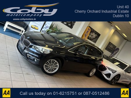 2015 BMW 2 Series Gran Tourer 1.5 Auto 7 Seater . New NCT, 2Keys, Alloy Wheels, Dual Climate Control, Full Electrics, Sat Nav, Parking Sensors, Reverse Camera, Cruise Control, Bluetooth, Full Leather, CD, Lane Departure  and more. €14,950 thumbnail