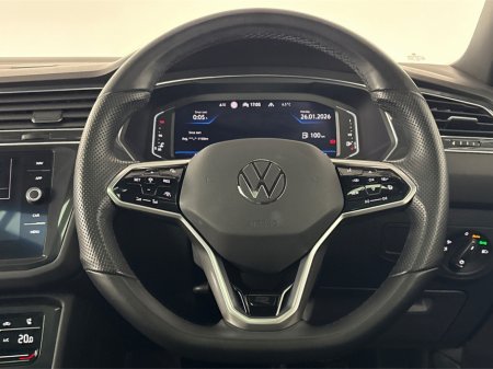 2023 Volkswagen Tiguan R-LINE 2.0 TDI AUTOMATIC 7 SEATER**PANORAMIC SUNROOF**HEATED MULTIFUNCTIONAL STEERING WHEEL**DIGITAL DASH**HEATED FRONT SEATS**REVERSE CAMERA**BLACK LEATHER INTERIOR**KEYLESS ENTRY**APPLE CARPLAY** €42,995 thumbnail