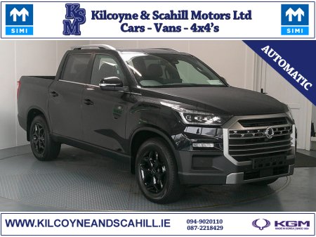 2026 Ssangyong Musso 2.2 diesel crew cab