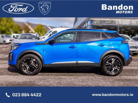 2025 Peugeot 2008 2025 Peugeot 2008 Blue 1.2 MHEV Puretech 136bhp Allure €33,950