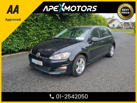 2016 Volkswagen Golf FINANCE ARRANGED * 1.4 TSI MATCH EDITION 125 * NEW NCT MAY-27 * 8-STAMPS SERVICE HISTORY * AA APPROVED * 101 SAFETY CHECKLIST * AUTOMATIC (DSG) * IMMACULATE * HEATED SEATS * 01-2542050 €14,449