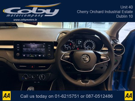 2022 Skoda Fabia Style 1.0 i 80HP 5DR Manual. NCT, Alloy Wheels, MFSW, USBC, Air Conditioning, Smart Link, Hands Free, Rear Parking Sensors and more. €16,950 thumbnail