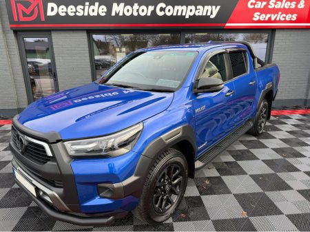 2023 Toyota Hilux INVINCIB X D-4D 4WD INVINCIBLE X DCB, BLACK HEATED LEATHER SEATS , AUTO , REVERSE CAMERA , SENSORS , BLACK ED ALLOYS - ROLL BAR - FT BAR - ROLL & LOCK TOP , ONLY 42K , 2X KEYS , HISTORY , FINANCE €160 €47,950