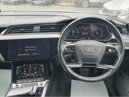 2022 Audi e-tron 55 Quattro 95 kWh FULLY ELECTRIC NCT 02/28 FINANCE AVAILABLE €118 PER WEEK 2 KEYS/ FULL LEATHER/ ELECTRIC SEATS/ HEATED SEATS/ SAT NAV/ TOUCH SCREEN/ ANDROID AUTO/ APPLE CAR PLAY/ HISTORY CHECKED €29,900 thumbnail