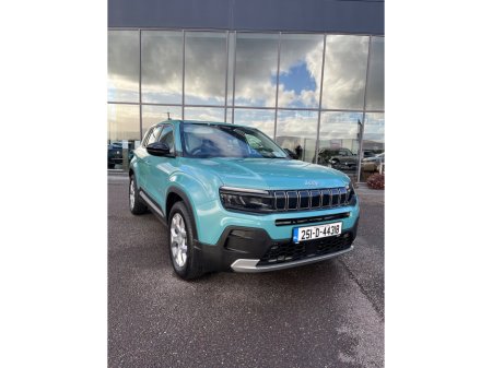 2025 Jeep Avenger 1.2 PETROL 100HP MT Altitude