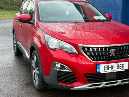 2019 Peugeot 3008 ALLURE 1.5 BLUE HDI 130 6 6.2 4DR €17,900 thumbnail