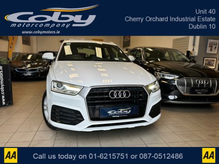 2015 Audi Q3 1.4 TFSI S Line Auto 150 S-TRONIC.  IRISH CAR. Immaculate Irish Car with 2 Keys, Service History, NCT, Alloy Wheels, Air Con, MFSW, Parking Sensors Front and Rear, Full Electrics and much more. €16,950 thumbnail