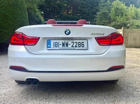 2018 BMW 4 Series 420D SPORT CONVERTIBLE €27,950