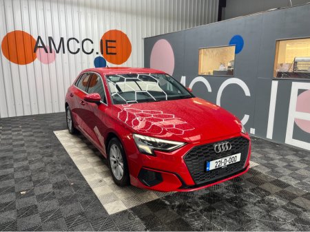 2022 Audi A3 Sportback ONLY €28950! 2022 AUDI A3 AUTOMATIC SPORTBACK TFSI 1.0L PETROL / 14K KMS / ADAPTIVE CRUISE CONTROL, HEATED SEATS, REVERSE CAMERA & MORE
