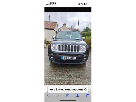 2018 Jeep Renegade 1.6 TDI  120HP LIMITED EDITION 5DR €14,950