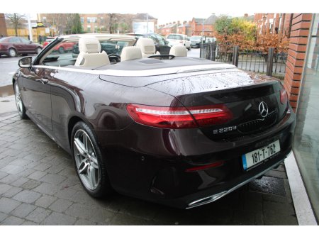2018 Mercedes-Benz E Class 220 D AMG SPORT 2DR AUTO CABRIOLET €29,950 thumbnail
