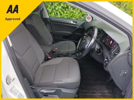 2018 Volkswagen Golf 1.2 TSI AUTOMATIC 7.5 FACELIFT ONLY 51,697kms CLIMATE CONTROL REVERSE CAMERA LED HEADLIGHTS FACTORY IMMOBILISER TOUCHSCREEN MULTIMEDIA SYSTEM CRUISE CONTROL STOP START TECHNOLOGY 2 YEARS NCT 1YR TAX €18,949 thumbnail