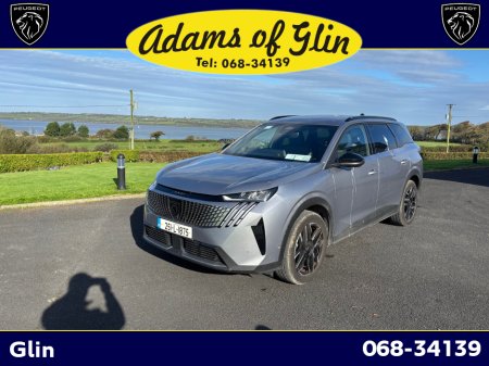 2025 Peugeot 5008 STD ALLURE MHEV 136 E-DSC6 4DR €48,950