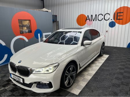 2017 BMW 7 Series €26950 2017 BMW 740E IPERFORMANCE M-SPORT 2.0 AUTOMATIC / CRUISE CONTROL / 360° CAMERA / ELECTRIC MEMORY HEATED & MASSAGING SEATS / PADDLE SHIFTERS / PANORAMIC SUNROOF / AMBIENT LIGHTS €26,950 thumbnail
